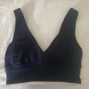 Women's navy lululemon sports bra